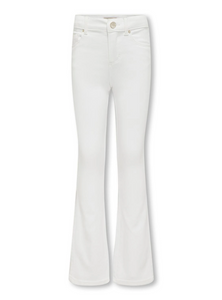 White Flared Jeans
