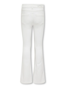 White Flared Jeans