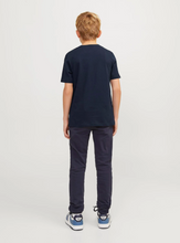 Load image into Gallery viewer, Jack &amp; Jones Navy T-Shirt
