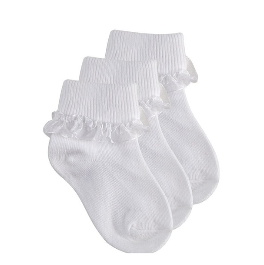 Socks with frill (pkt of 3)