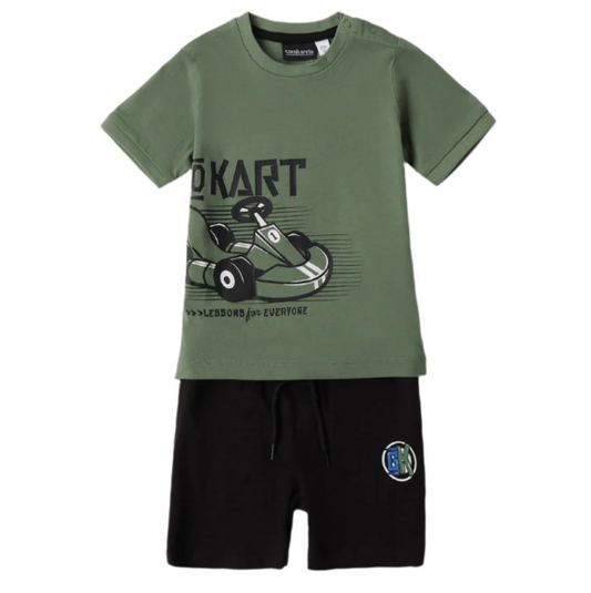 Go Kart T-Shirt & Shorts Set