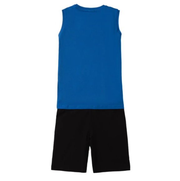 Sleeveless Skateboard T-Shirt & Shorts Set