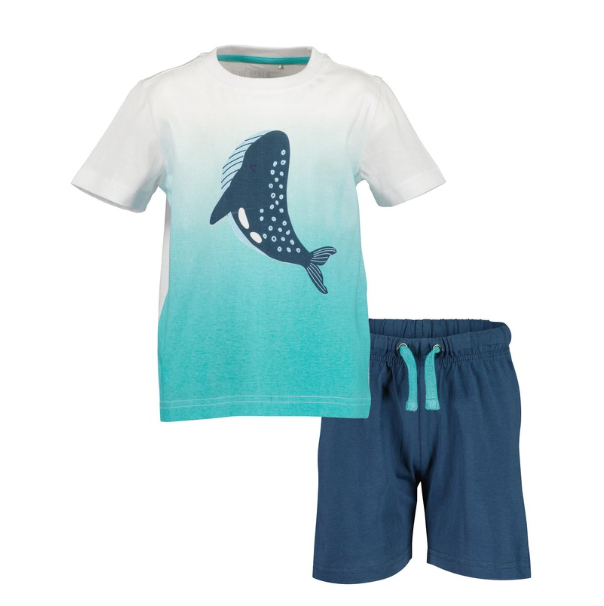 Whale T-Shirt & Shorts Set