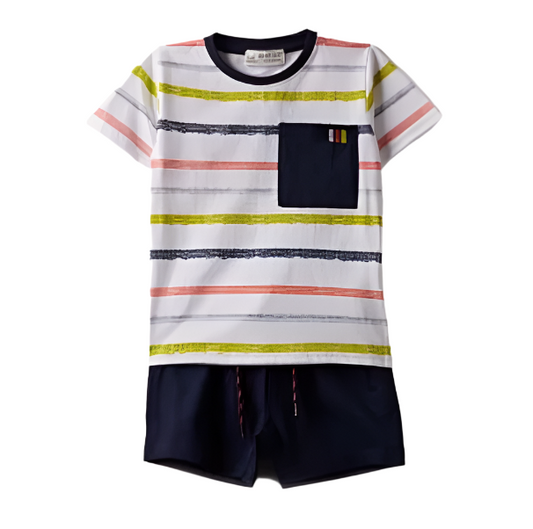 Striped Adventure Time 2pc set