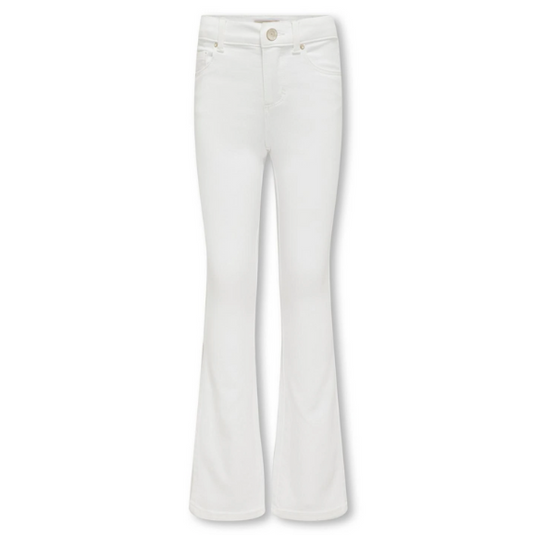 White Flared Jeans