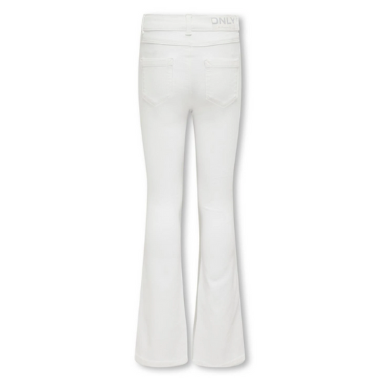 White Flared Jeans