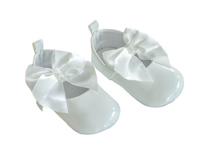 White ballerina shoes