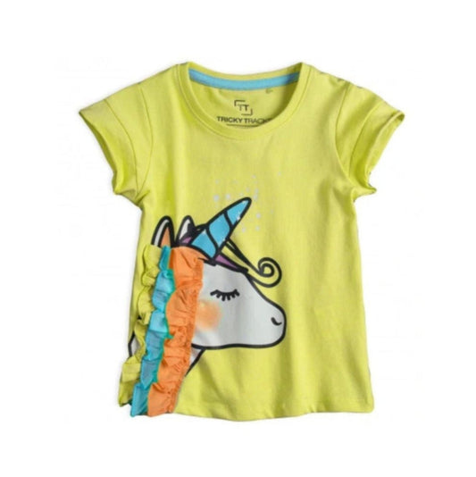 Yellow unicorn t-shirt