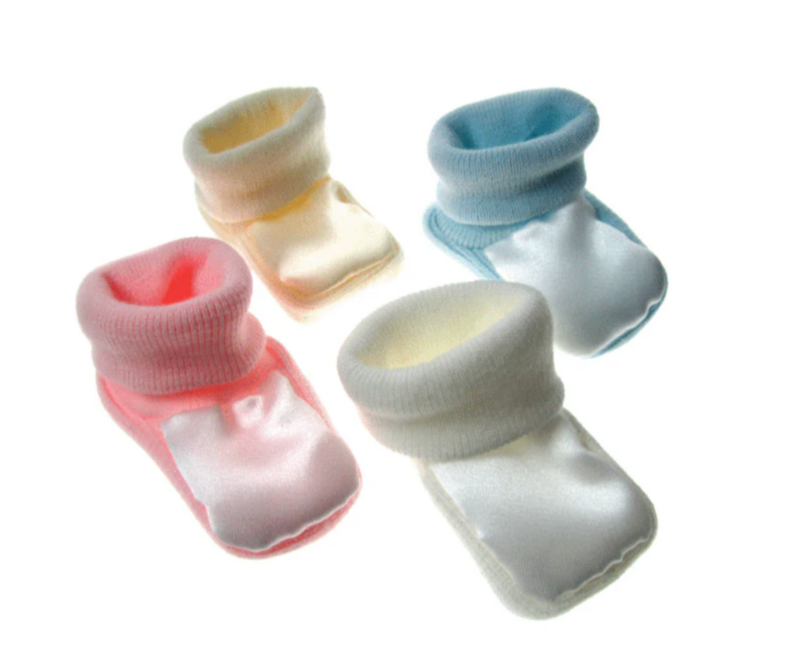 Satin Booties