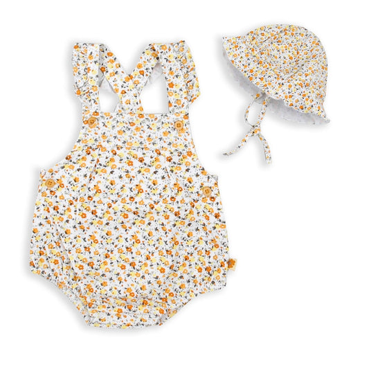 Yellow Flower Dungaree