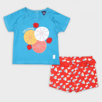 Hola Caracola Top & shorts set