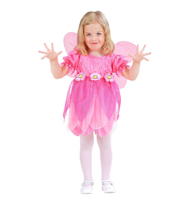 Little Pink Fairy with wings Costume