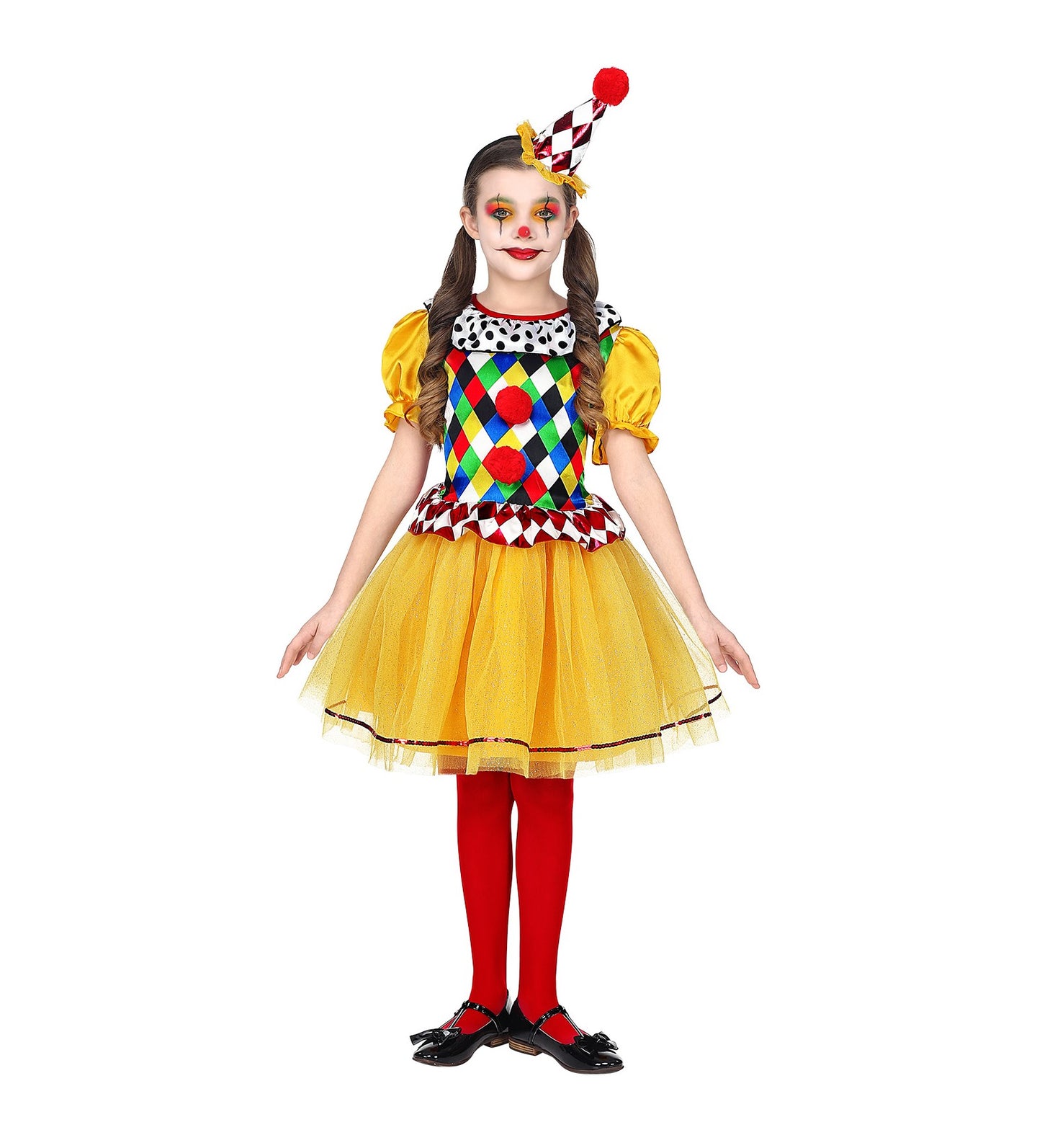 clown girl costume