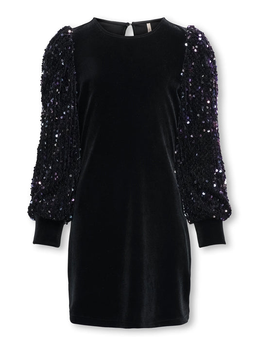 Black Velvet Dress