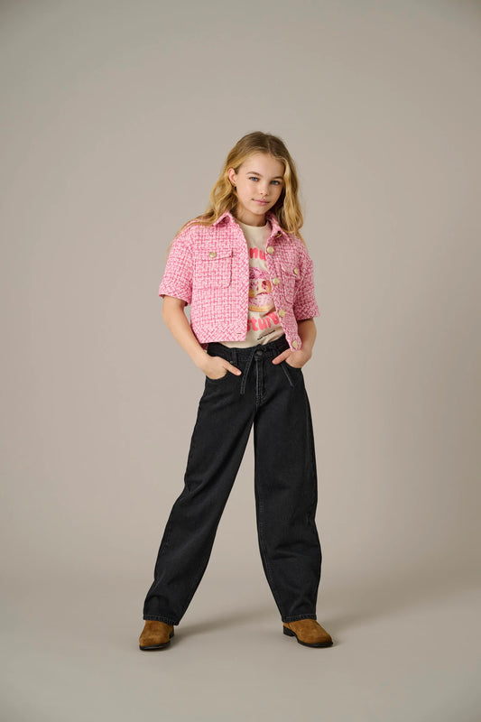 Black Straight Jeans