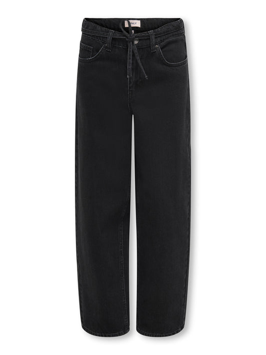 Black Straight Jeans