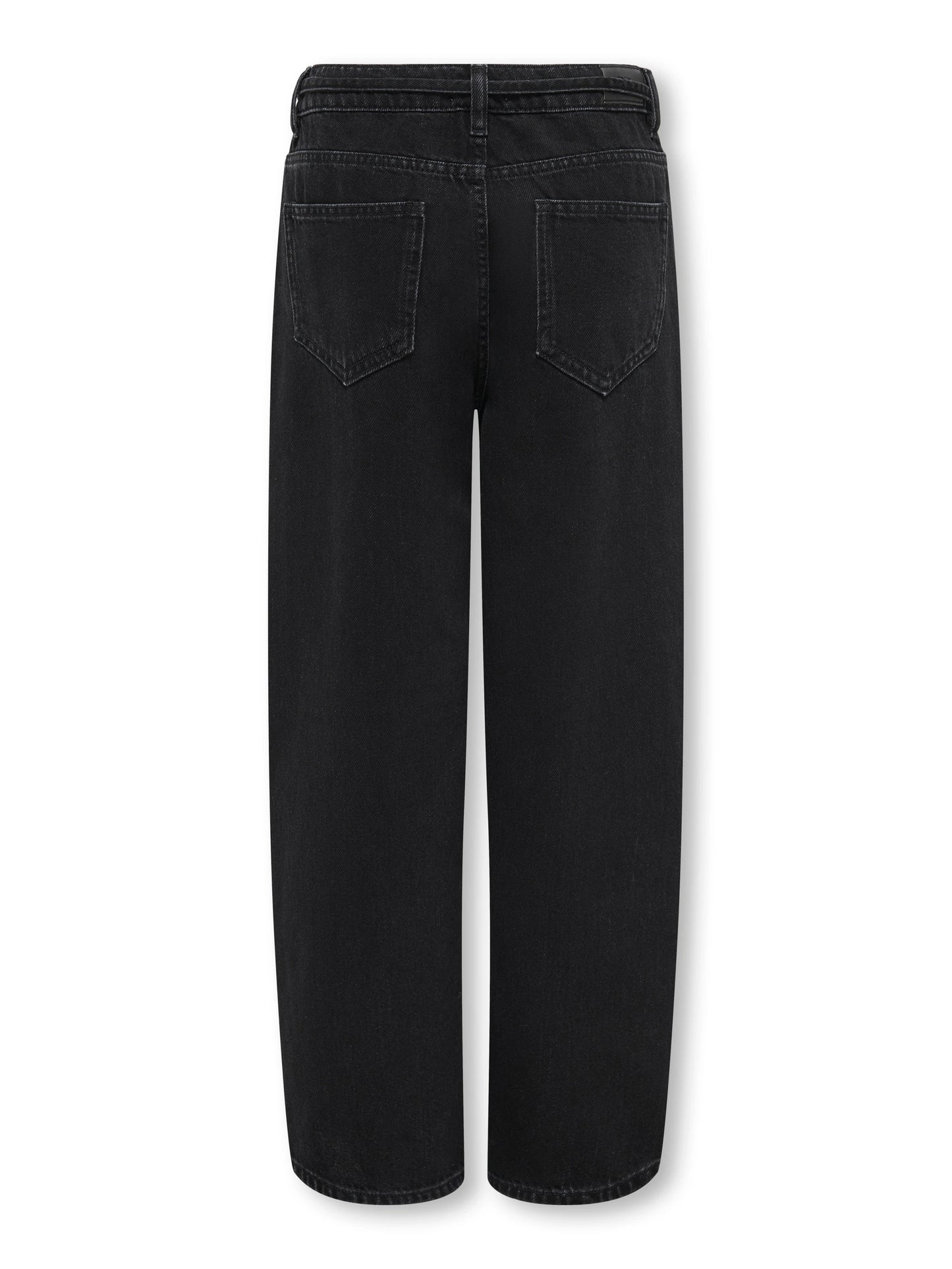 Black Straight Jeans