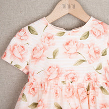 Load image into Gallery viewer, Peach roses dress
