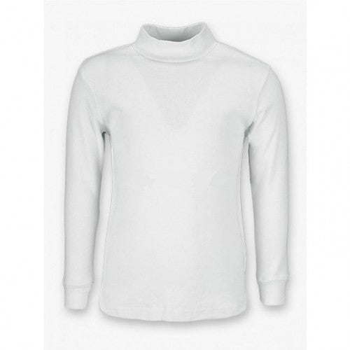 White turtle neck