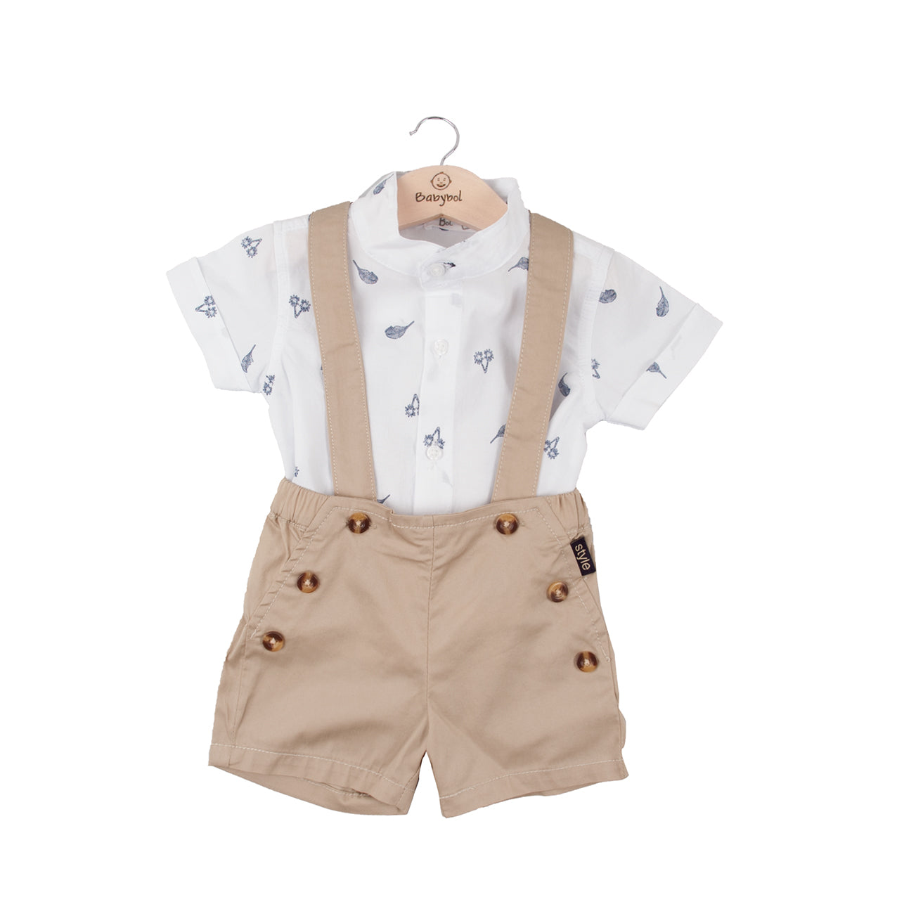 Sunday mood beige dungaree