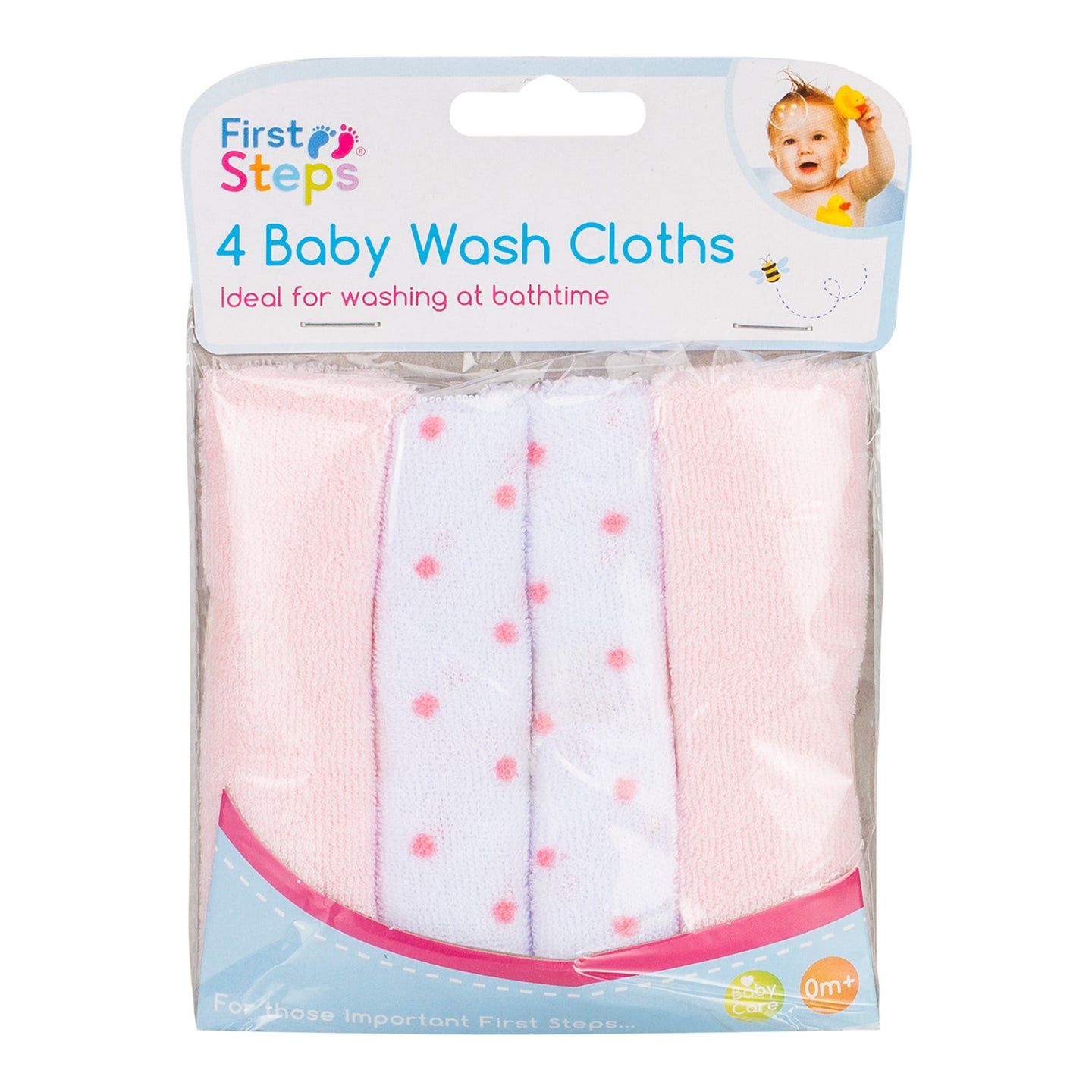 Baby wash cloths.