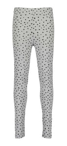 Grey leopard print leggings