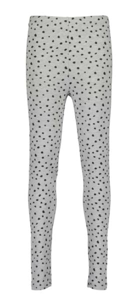 Grey leopard print leggings