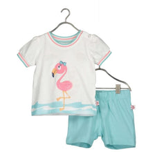 Load image into Gallery viewer, Flamingo t-shirt set
