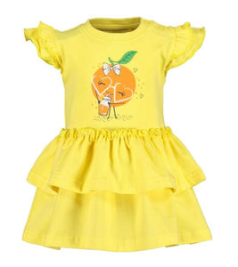 Juicy cotton dress (white or yellow)