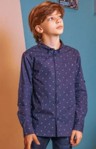 Navy blue shirt