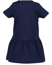 Load image into Gallery viewer, Navy Blue Butterfly dress with bow
