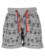 Load image into Gallery viewer, Jersey shorts with panda print
