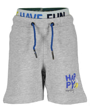 Load image into Gallery viewer, Cotton shorts (blue &amp; grey)
