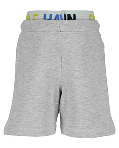 Cotton shorts (blue & grey)