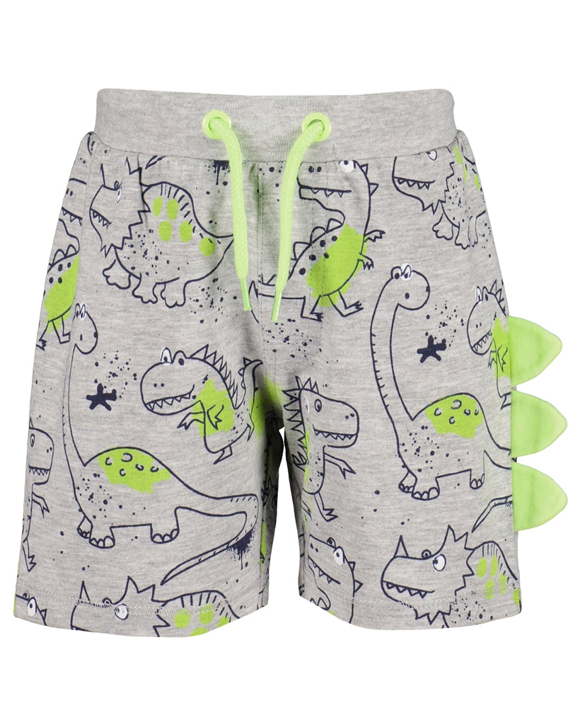 Grey Shorts with dino prints
