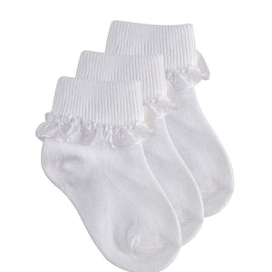 Socks with frill (pkt of 3)