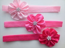 Load image into Gallery viewer, Headbands (pkt of 3 - lace/ribbon)
