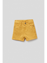 Load image into Gallery viewer, Mustard jeans shorts
