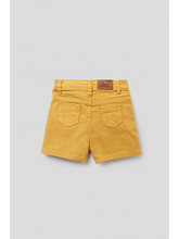 Load image into Gallery viewer, Mustard jeans shorts
