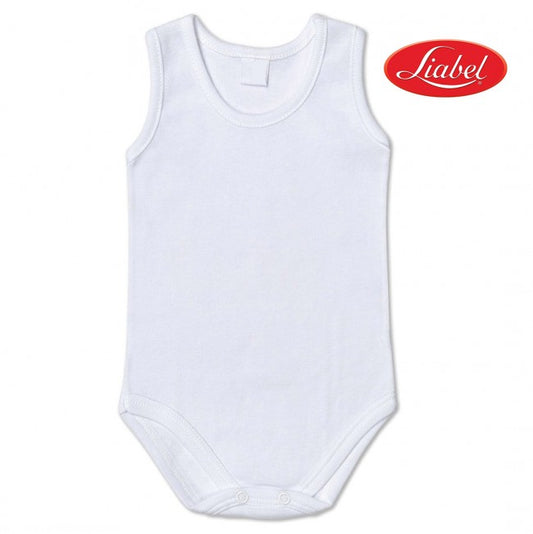 Liabel sleeveless baby body Pkt of 3