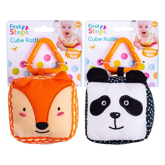 Cube rattle