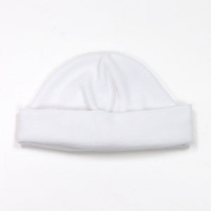 Velvet baby hat (white, grey, pink, blue)